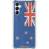 New Zealand Flag Distressed Galaxy A14 5G Clear Case